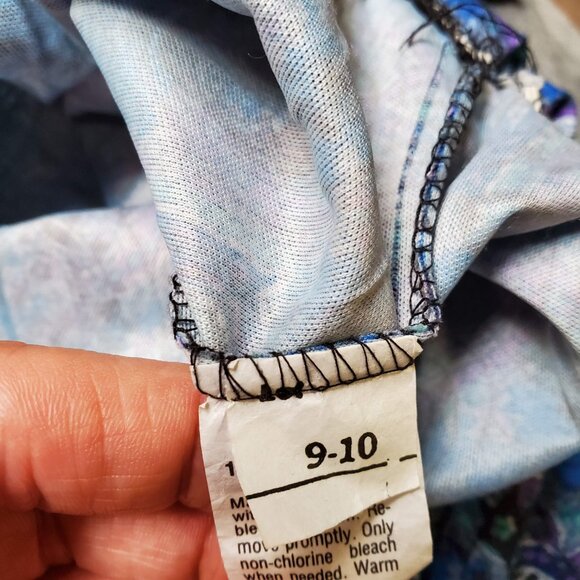 Vintage Pleated Paisley Skirt - Picture 2 of 4